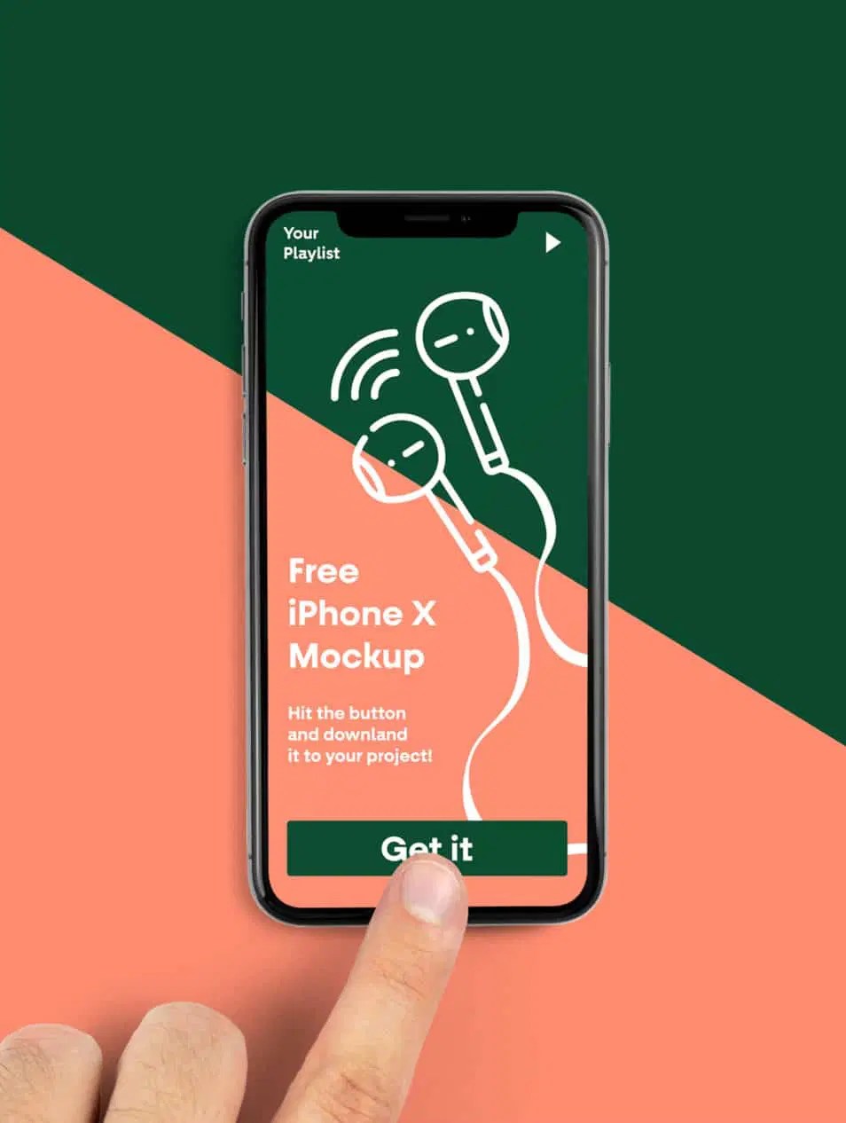 Iphone X Psd Mockup Vector Css Author - Nature Backgrounds - Modern Ultra HD Collection
