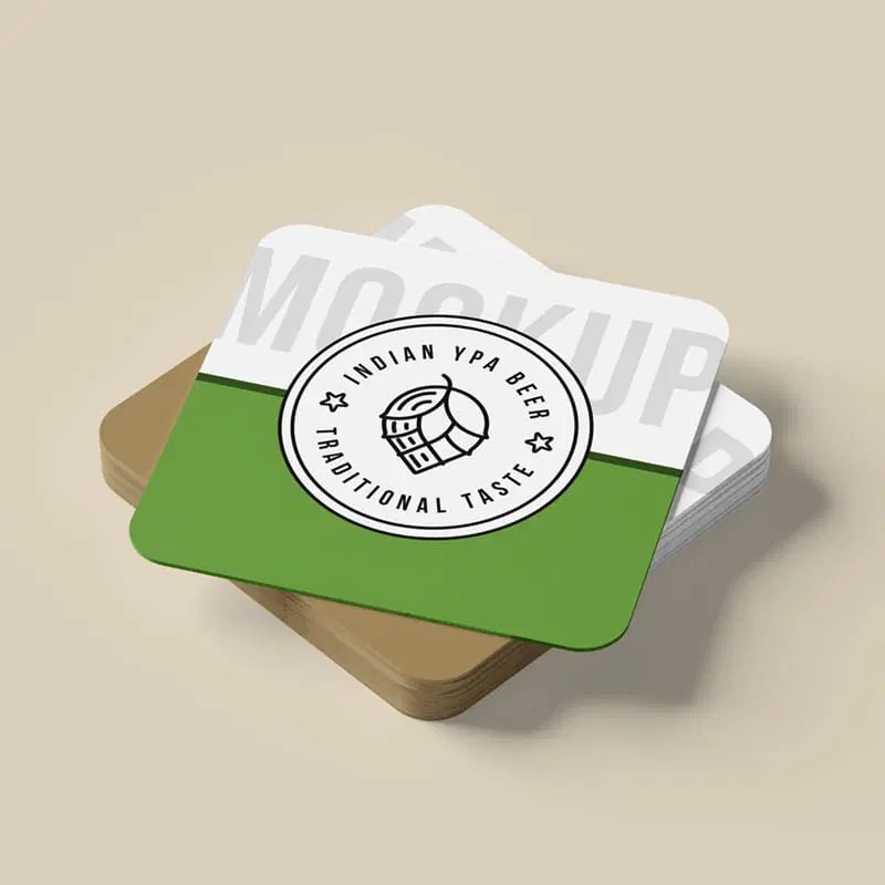 You can change all the colors including those of the background, and easily customize the coasters themselves by adding your preferred fonts and logos. 10 Best Free Coaster Mockup Templates Css Author