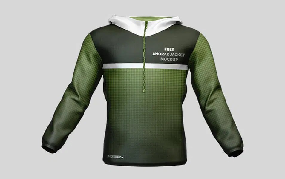 Anorak Jacket Free PSD Mockup » CSS Author