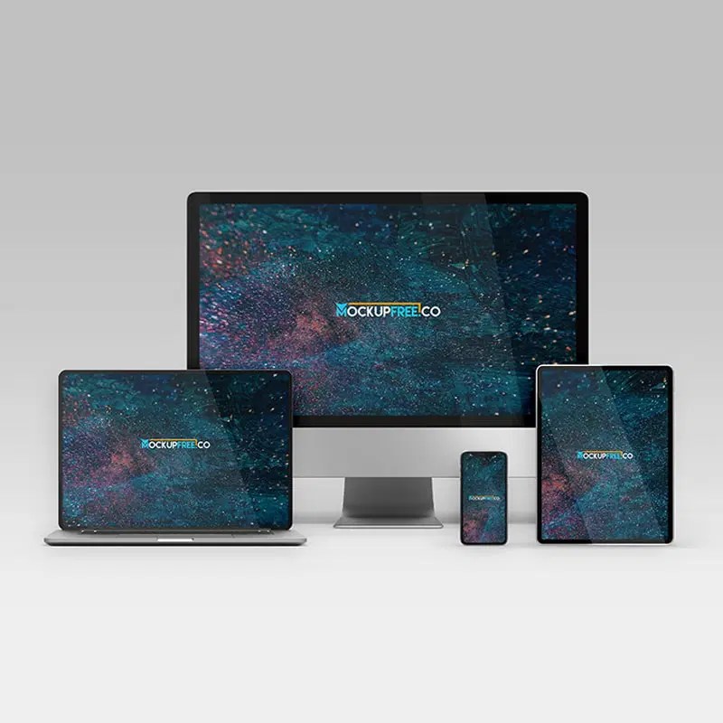 Responsive Devices Mockup Css Author - Download Gorgeous Colorful Texture | Mobile