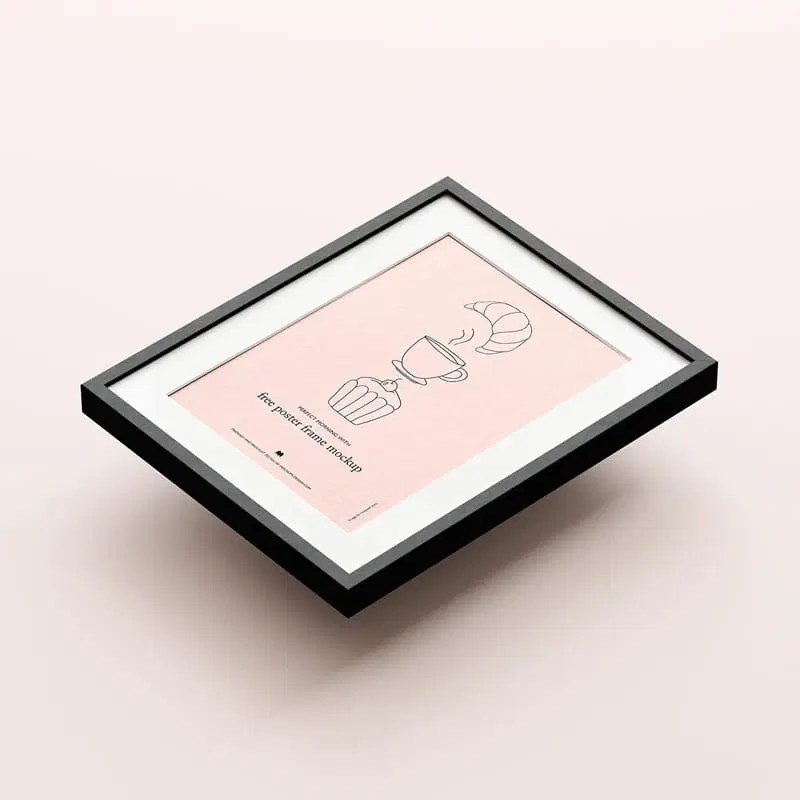 Clean Poster Frame Mockup Css Author - Incredible Ocean Image - 8K