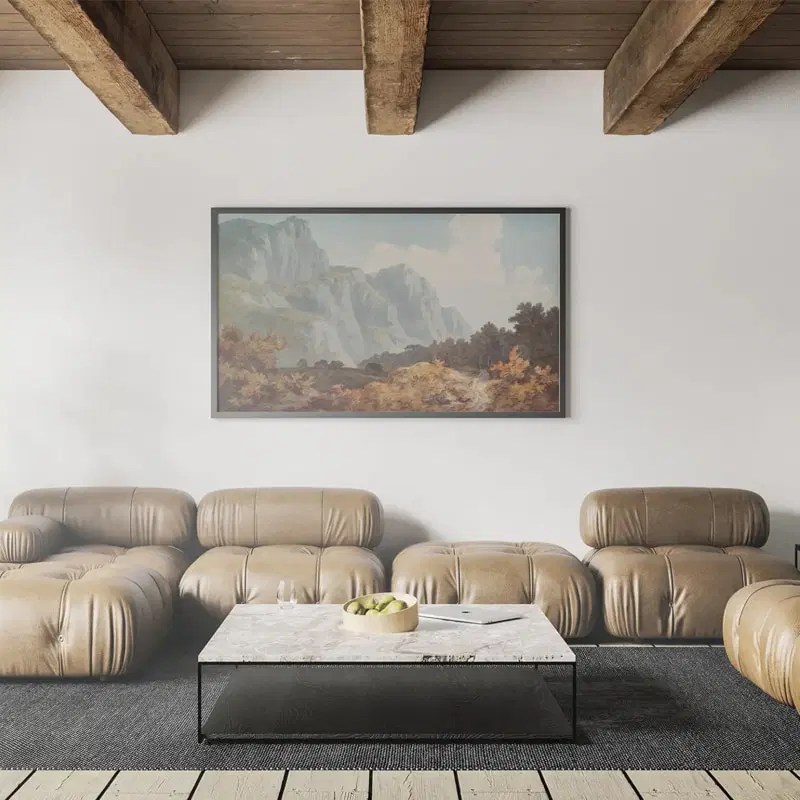 Modern Poster Mockup Css Author - Premium Sunset Pattern Gallery - Retina