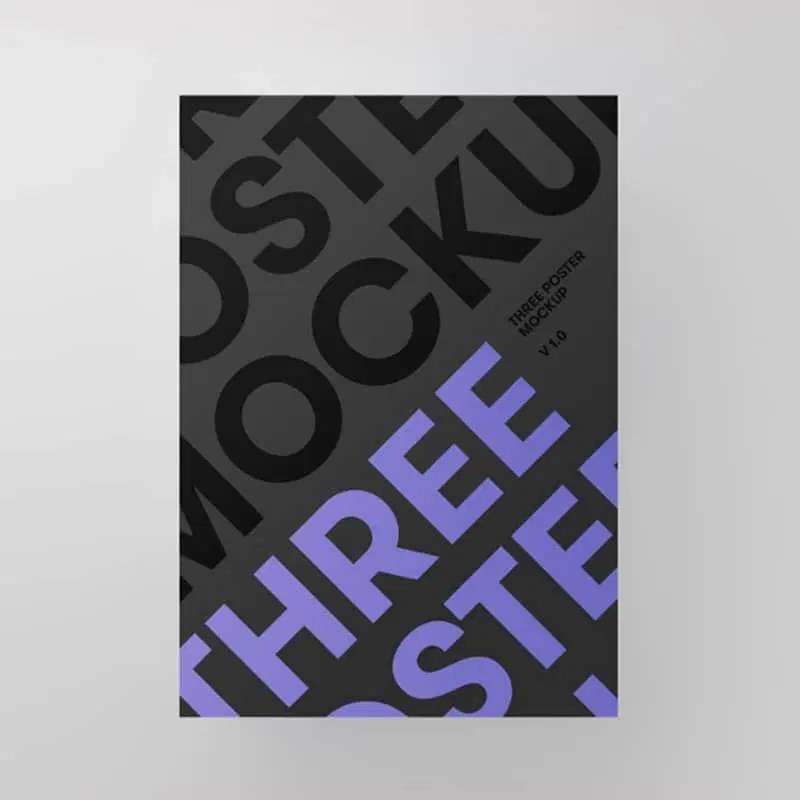 Poster Canvas Mockup Psd Css Author - Beautiful Retina Light Designs | Free Download