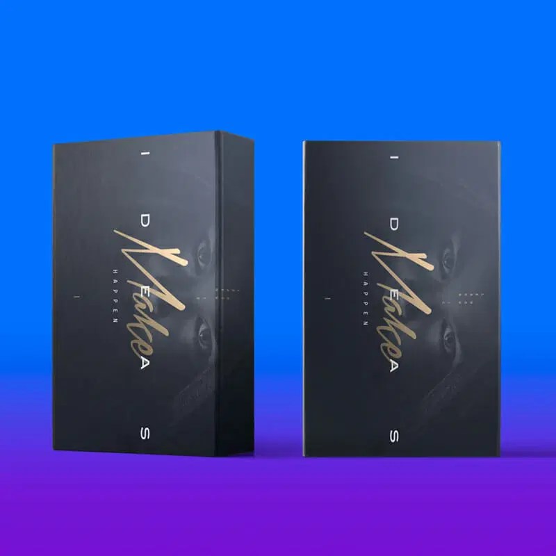 Box Packaging Mockup Css Author - Premium Dark Picture Gallery - High Resolution