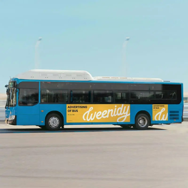 This bus back window advertisement vinyl sticker mockup was made for you to use it in your professional showcasing of design projects. 20 Best Free Bus Mockup Templates Css Author