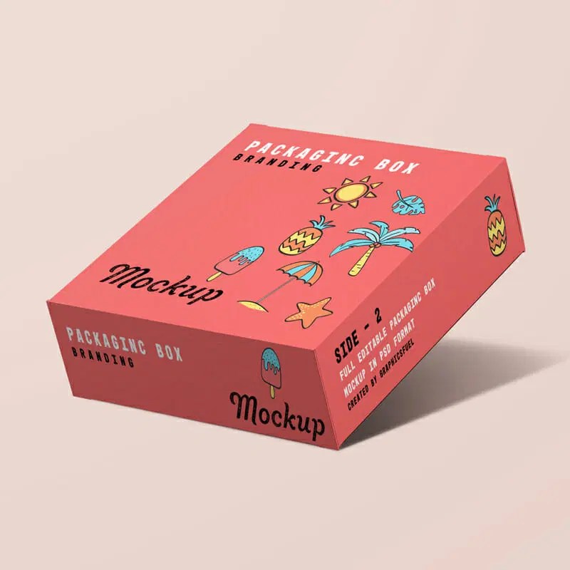 Square Box Mockups Css Author - Stunning Vintage Pattern - Desktop