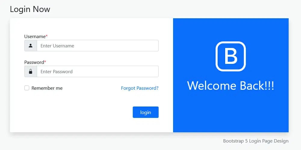 Best Free Bootstrap Login Forms Css Author