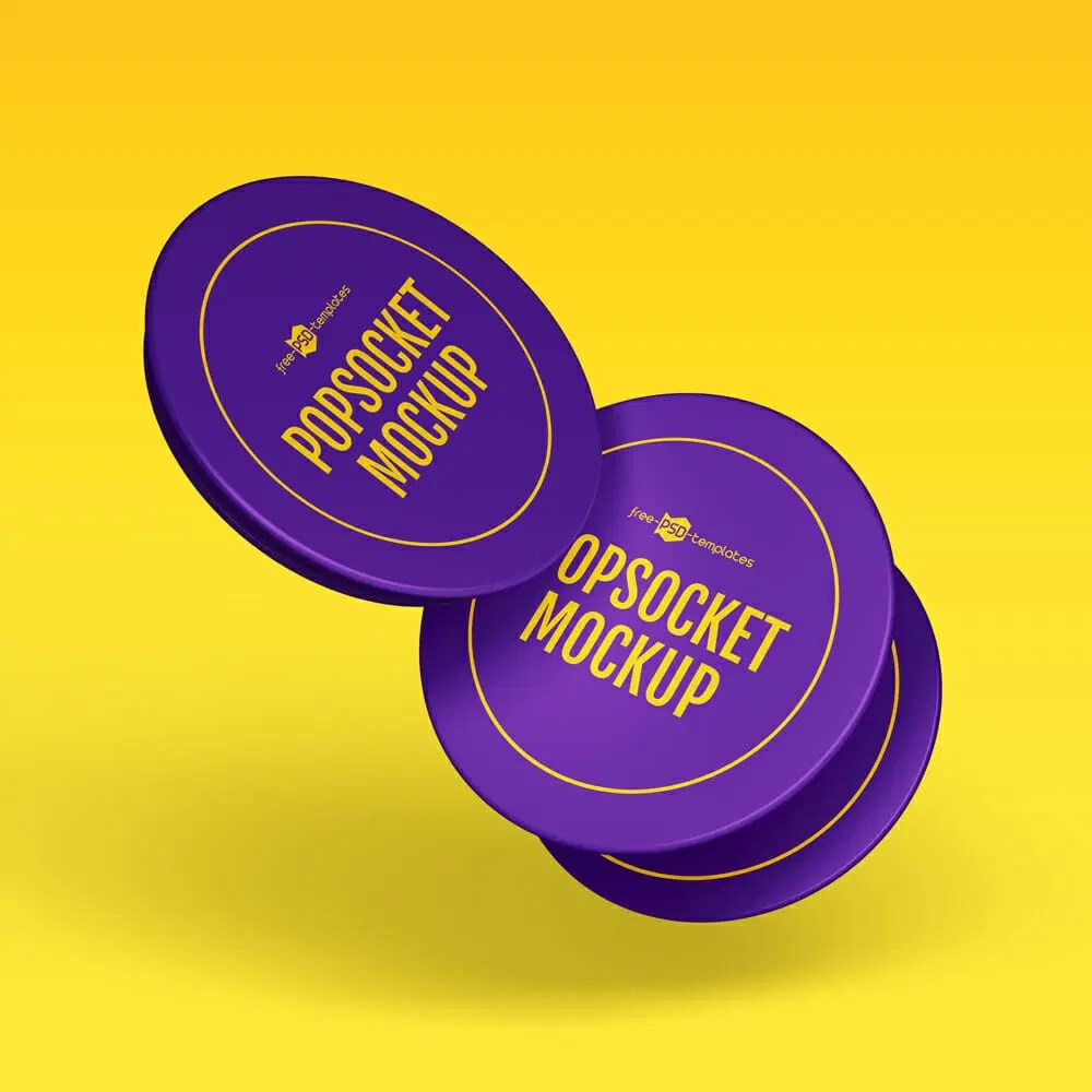 Free Popsocket Mockup Psd Template Css Author - Premium Dark Pattern Gallery - Mobile