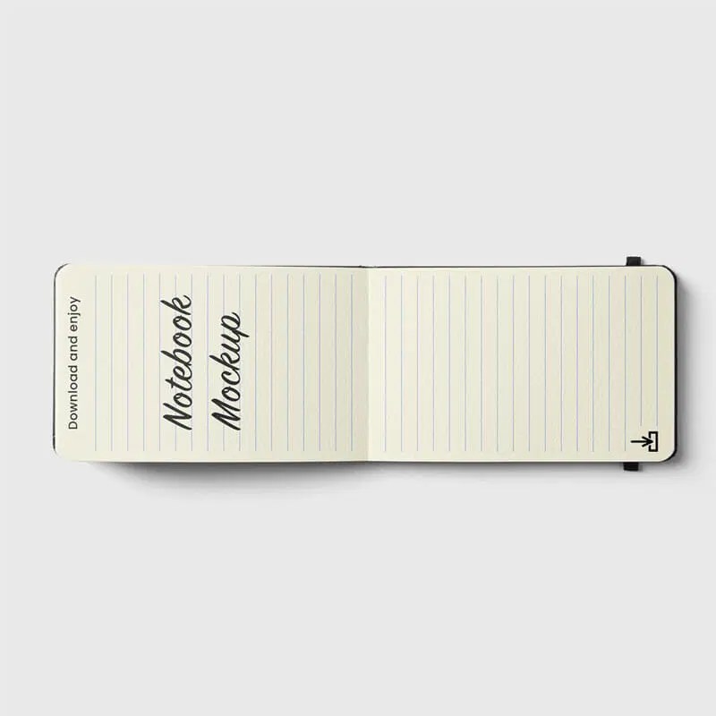 Free Open Notebook Mockup Css Author - Premium Dark Photo Gallery - Full HD