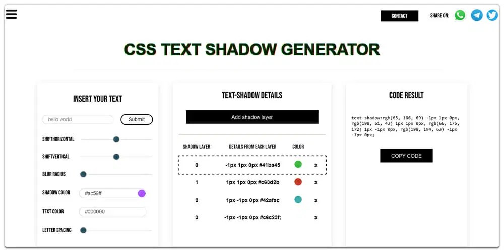Css Text Shadow Generator Css Multiple Text Shadows - Premium Mountain Wallpaper Gallery - 4K