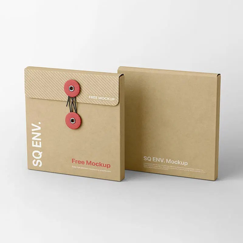 Free Square String Envelope Mockup Mockuptree - Ultra HD Geometric Wallpapers for Desktop