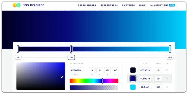 Css Color Gradient Generator Bd Libraries - Retina Space Images for Desktop