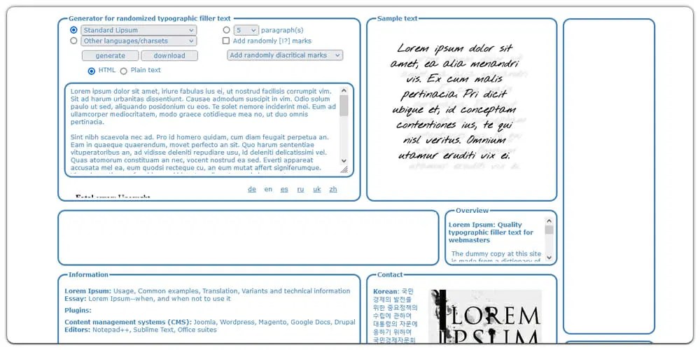 Dummy Text Generators And Tools Css Author - Geometric Patterns - High Quality High Resolution Collection