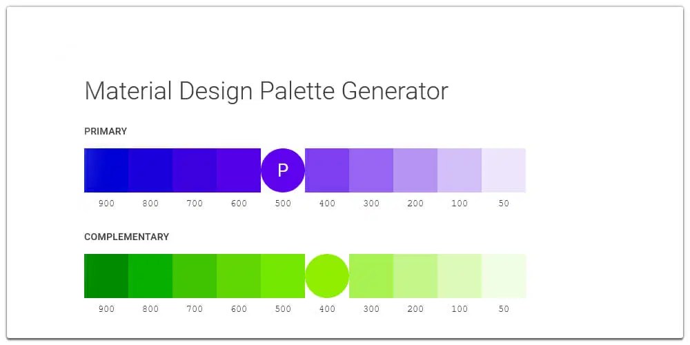 Tools For Generating Material Design Color Palettes Css Author - Premium Minimal Design Gallery - 8K