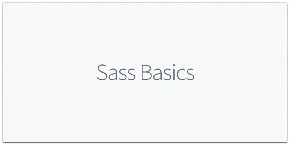 Best Sass Tutorials A Comprehensive Guide To Sass - Premium Landscape Wallpaper Gallery - 4K