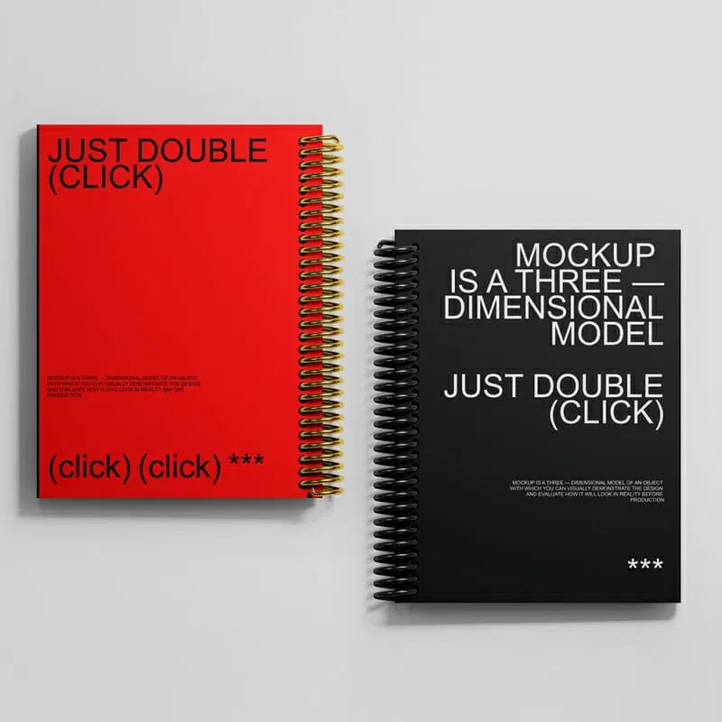 Notepad Inside Mockup - Premium Full HD Light Images | Free Download