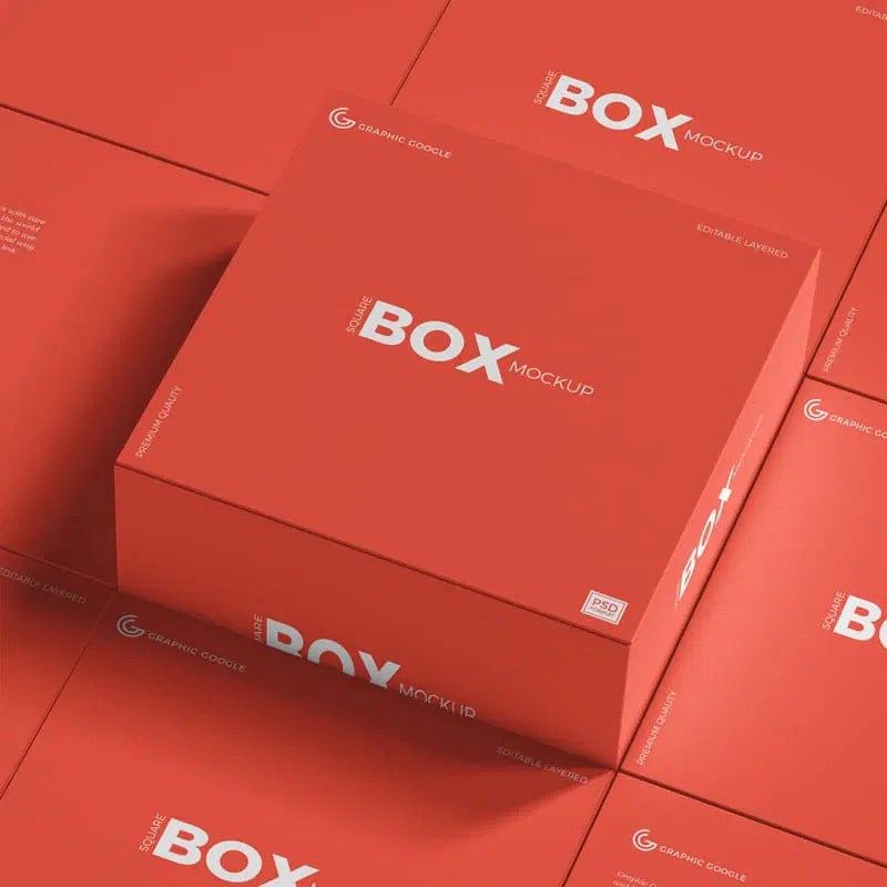 Free Square Boxes Mockup Psd Css Author - Download Ultra HD Light Pattern | 8K