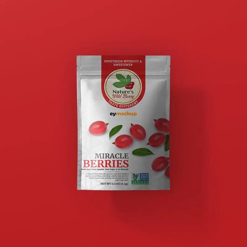 Paper Pouch Mockup - High Resolution City Pictures for Desktop