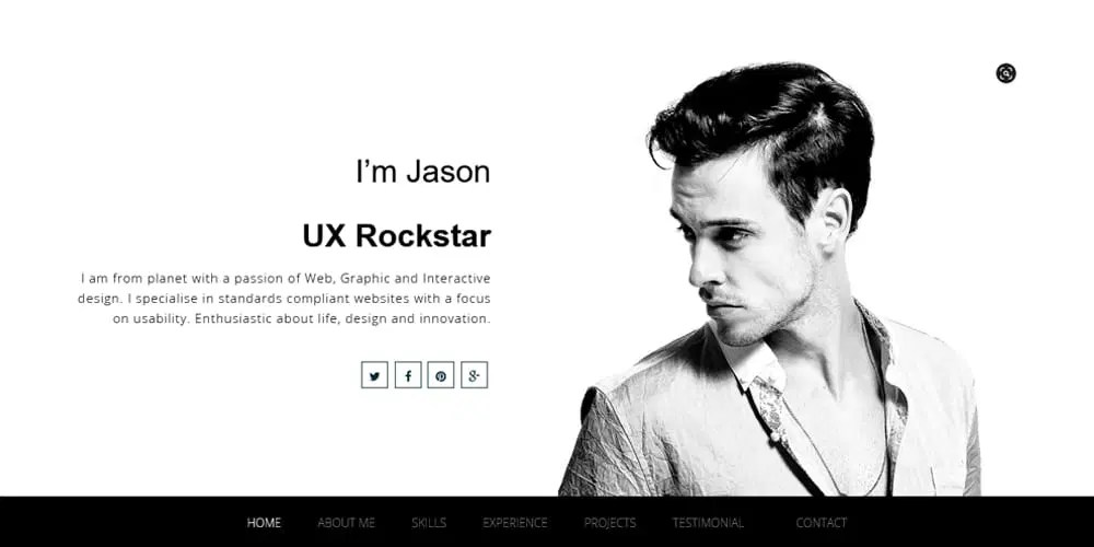 Bootstrap Templates Resume - City Art Collection - Full HD Quality