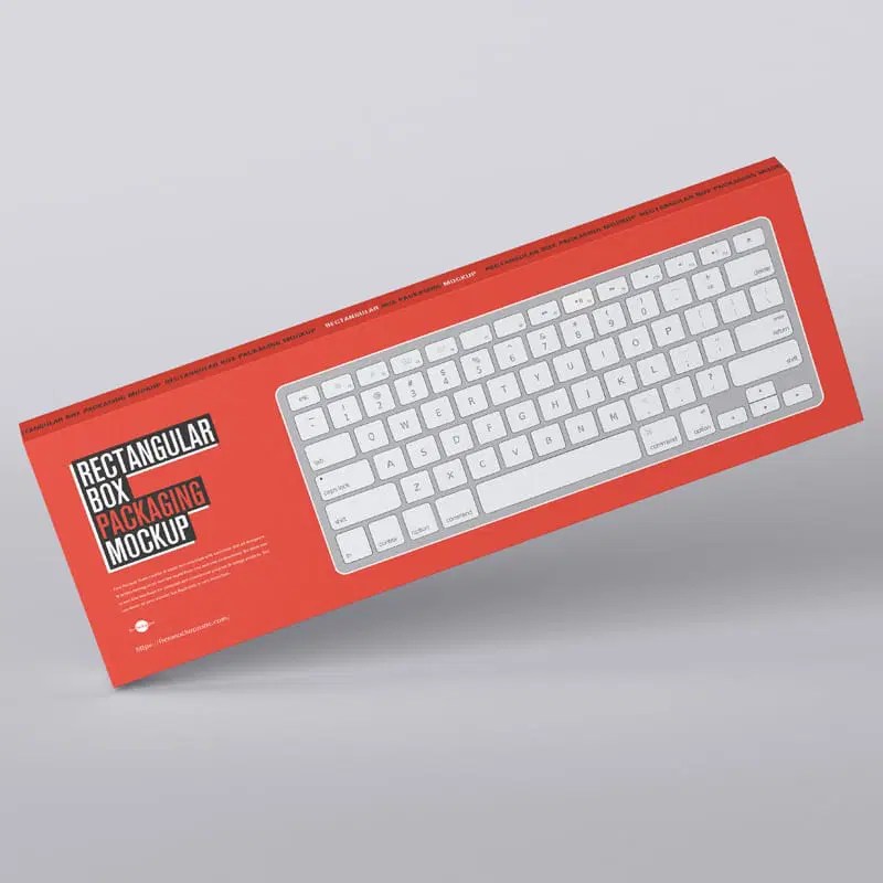 Premium Psd Casual Flat Rectangular Packaging Box Mockup - Professional 8K Mountain Photos | Free Download