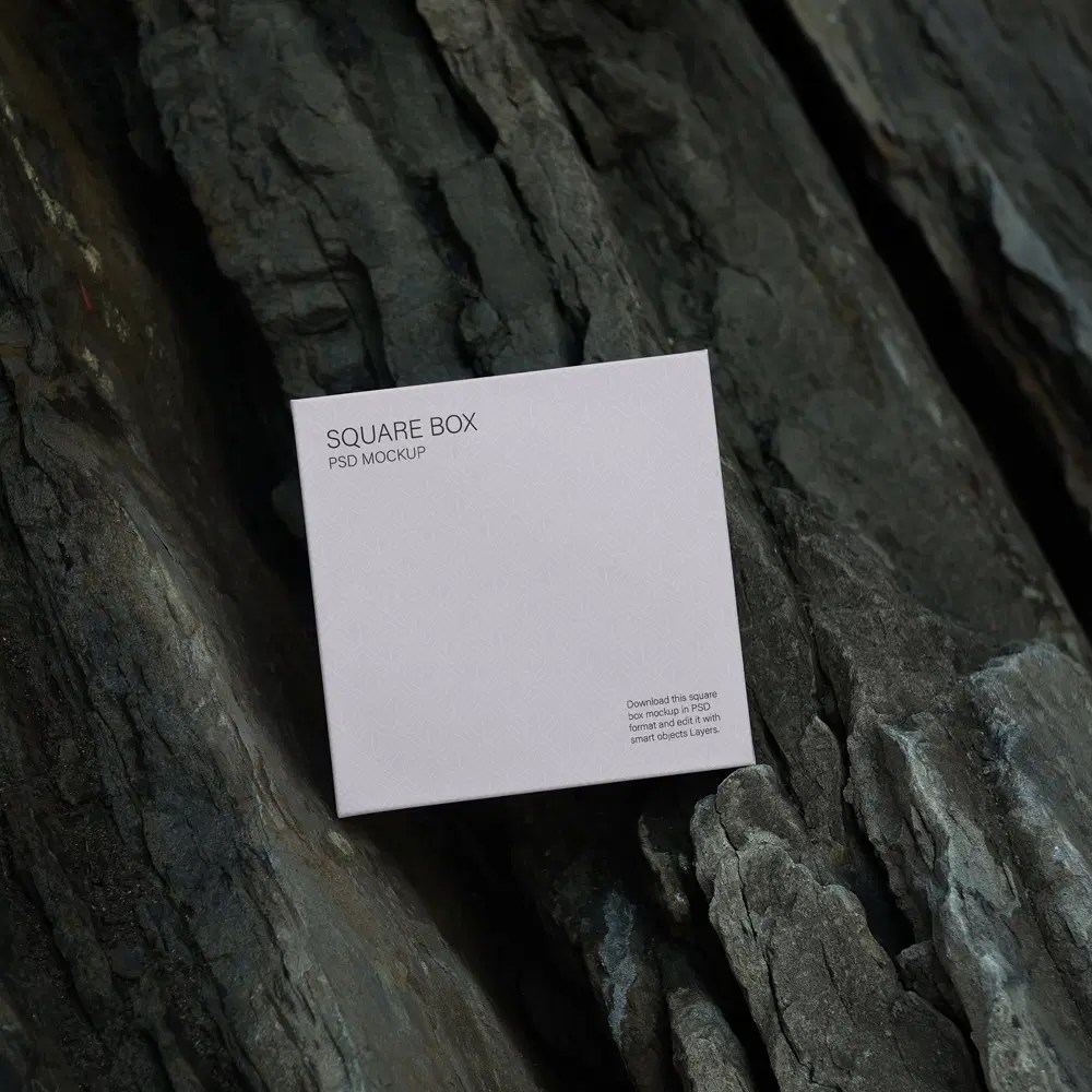 Free Square Box Mockup Psd - Best Dark Arts in Full HD