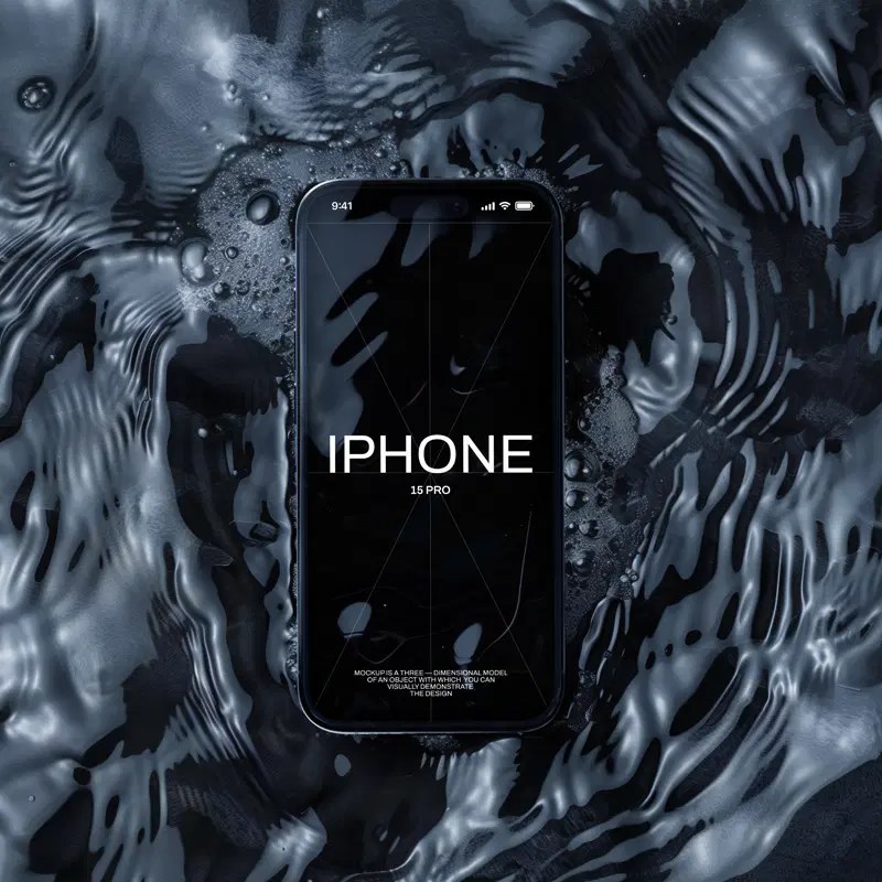 Free Floating Iphone Mockup Template Psd - Download Premium Gradient Image | Ultra HD