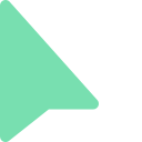 Modern Green Cursor Custom Cursor - Vintage Patterns - Classic Retina Collection