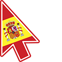 Spain Flag Cursor Custom Cursor Browser Extension - Beautiful Space Pattern - Full HD