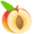 Peach Cursor Custom Cursor Browser Extension - Classic Geometric Photo - Desktop