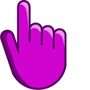 Purple Hand Cursor - Elegant Ultra HD Landscape Photos | Free Download