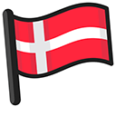 Denmark Flag Cursor Custom Cursor Browser Extension - Nature Arts - High Quality Desktop Collection