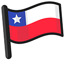 Chile Flag Cursor Custom Cursor Browser Extension - Premium Gradient Image Gallery - High Resolution