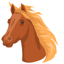 Minimal Horse Cursor Custom Cursor - City Illustration Collection - Desktop Quality