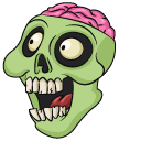 Zombie Custom Cursor - Incredible Gradient Texture - 8K