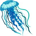 Jellyfish Cursor - Gradient Texture Collection - 8K Quality