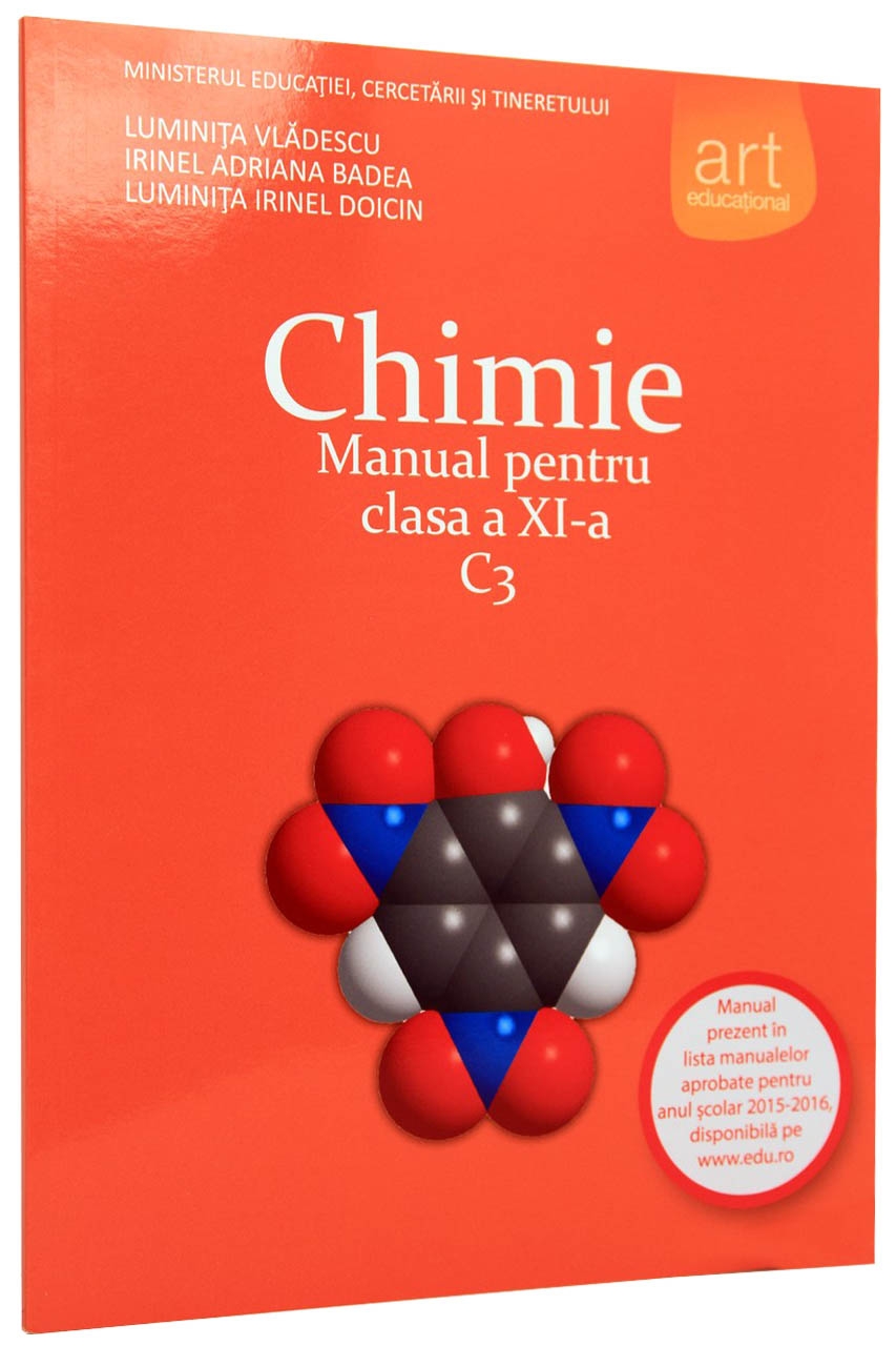 Chimie C3 Manual Clasa A 11 A Luminita Irinel Doicin Luminita Vladescu Irinel Adriana Badea
