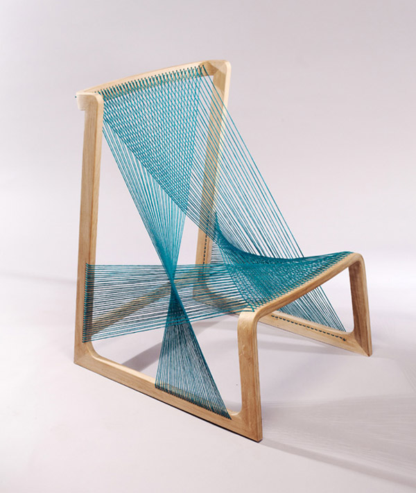 Disco chair by kiwi and pom. 10 Striking String Chair Shapes From Inspired Designers