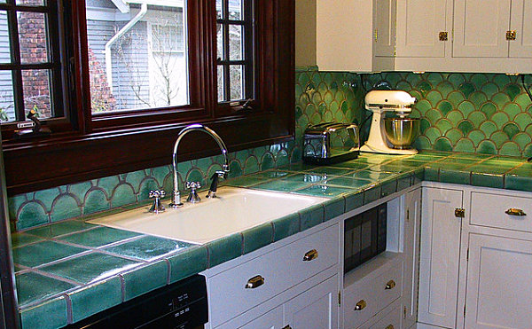 Ceramic Tile Kitchen Countertop | Ceramic Tile Kitchen ...