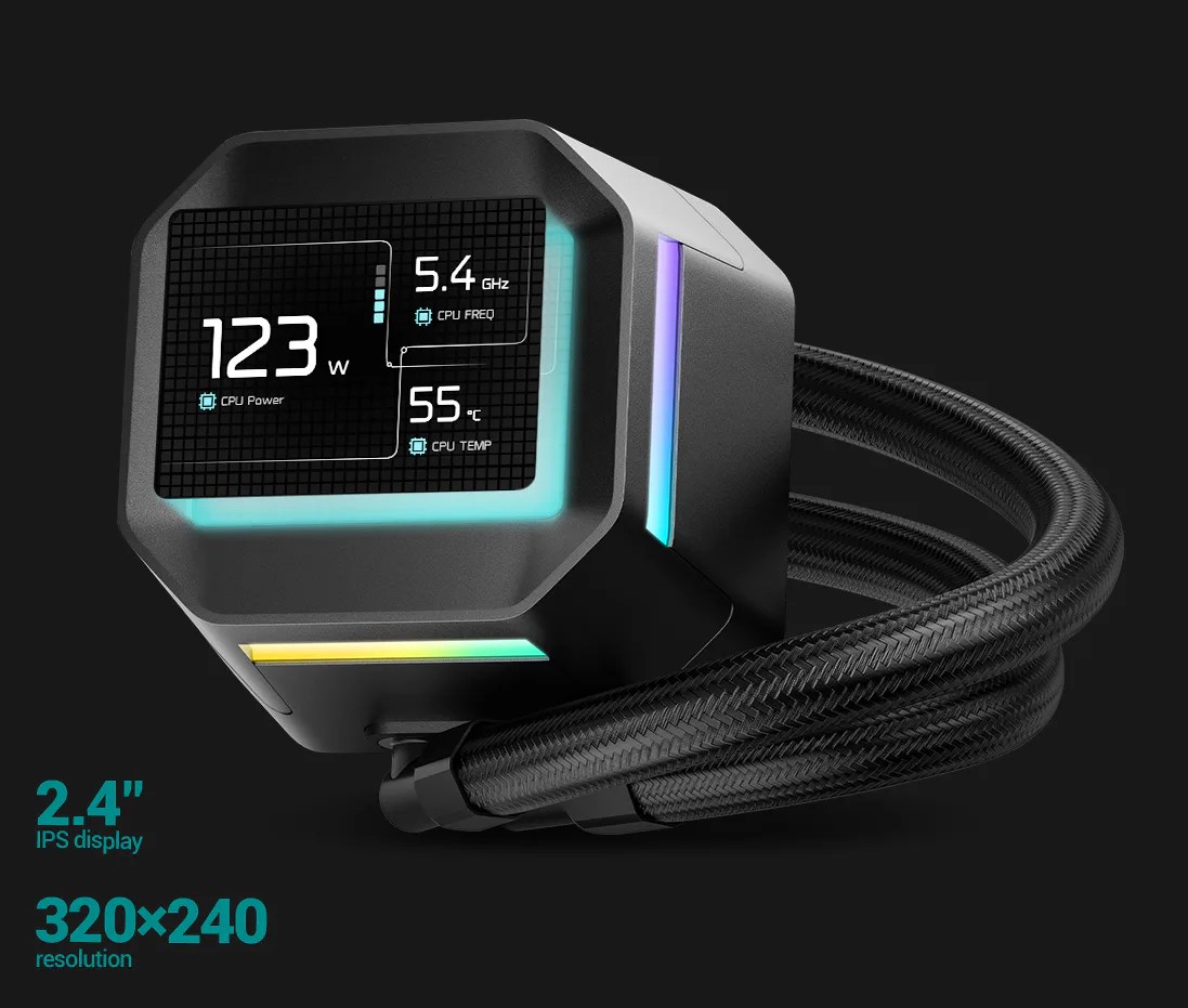 Buy Deepcool LM360 ARGB CPU Liquid Cooler (White) - Computech Store