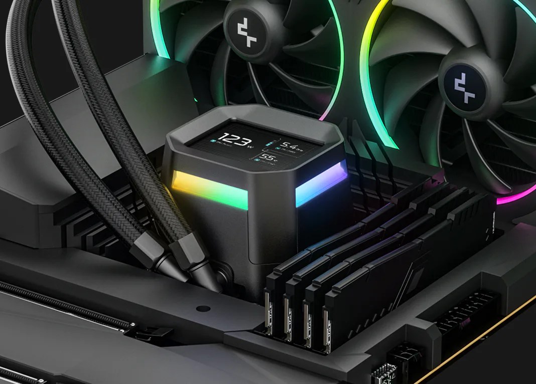 Buy Deepcool LM360 ARGB CPU Liquid Cooler (White) - Computech Store