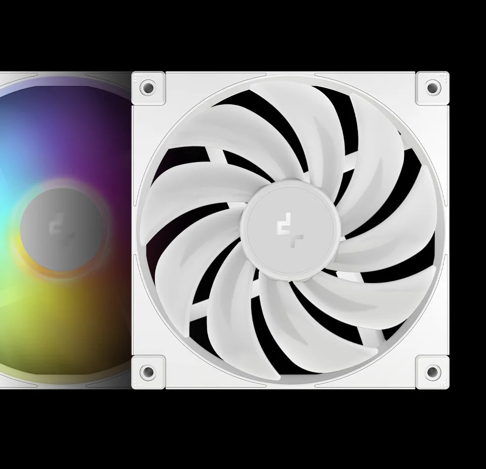 Buy Deepcool FD14 ARGB 140mm 3 in 1 PC Case Fans - White