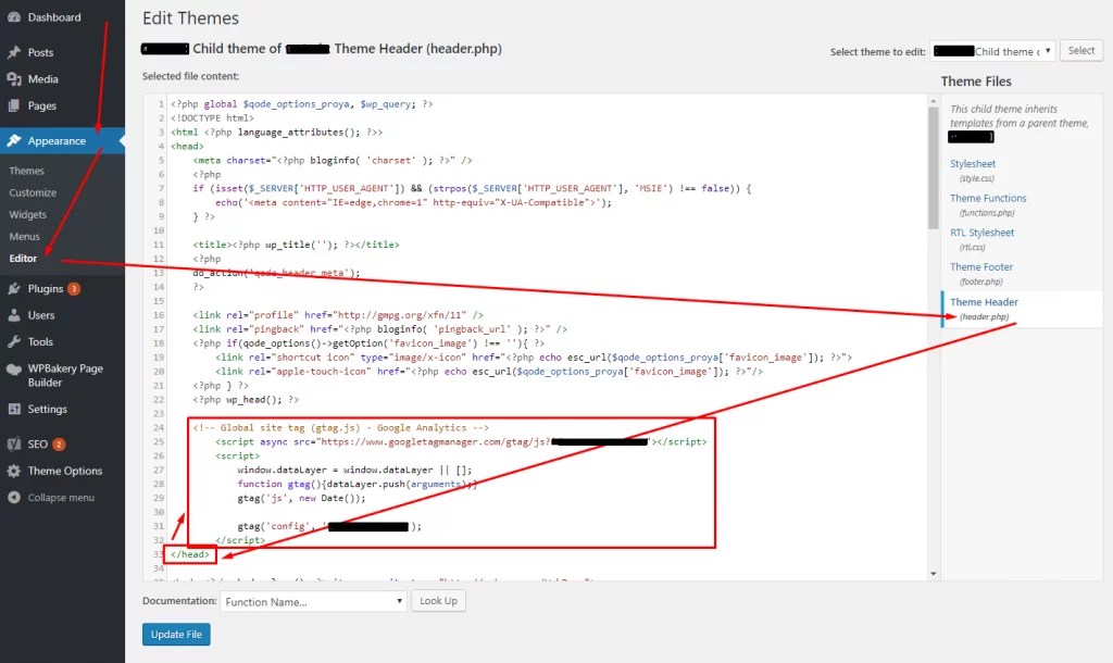 It can seem confusing with the steps they give you to install google . How To Add Google Analytics Code To Your Wordpress Website In 30 Seconds