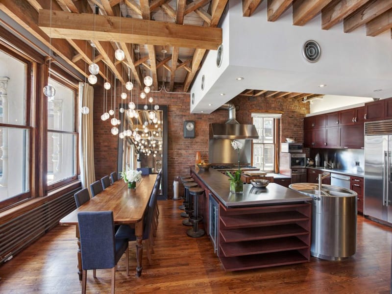 25 Modern Interiors With Exposed Ceiling Beams