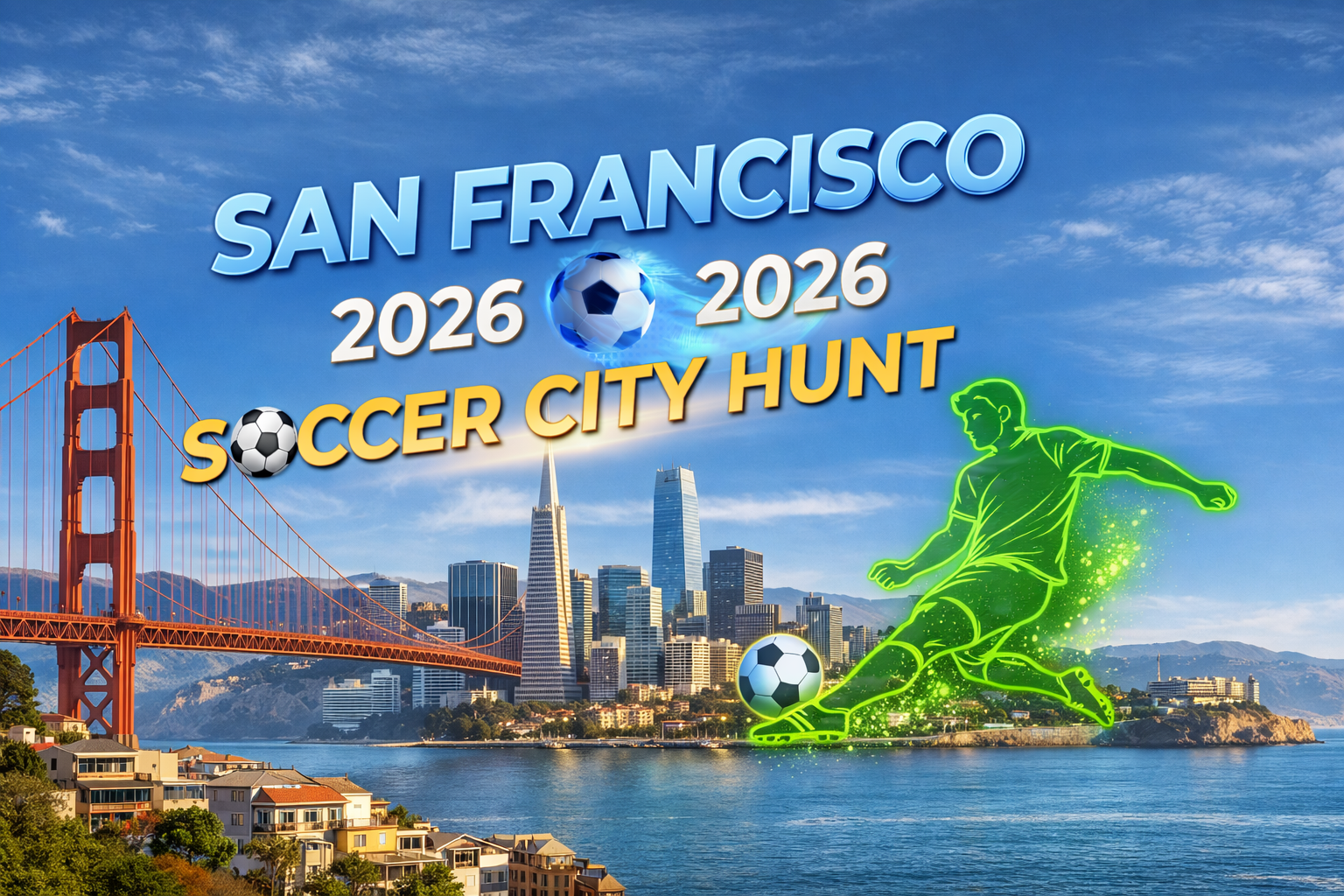 San Francisco 2026 Soccer City Hunt 