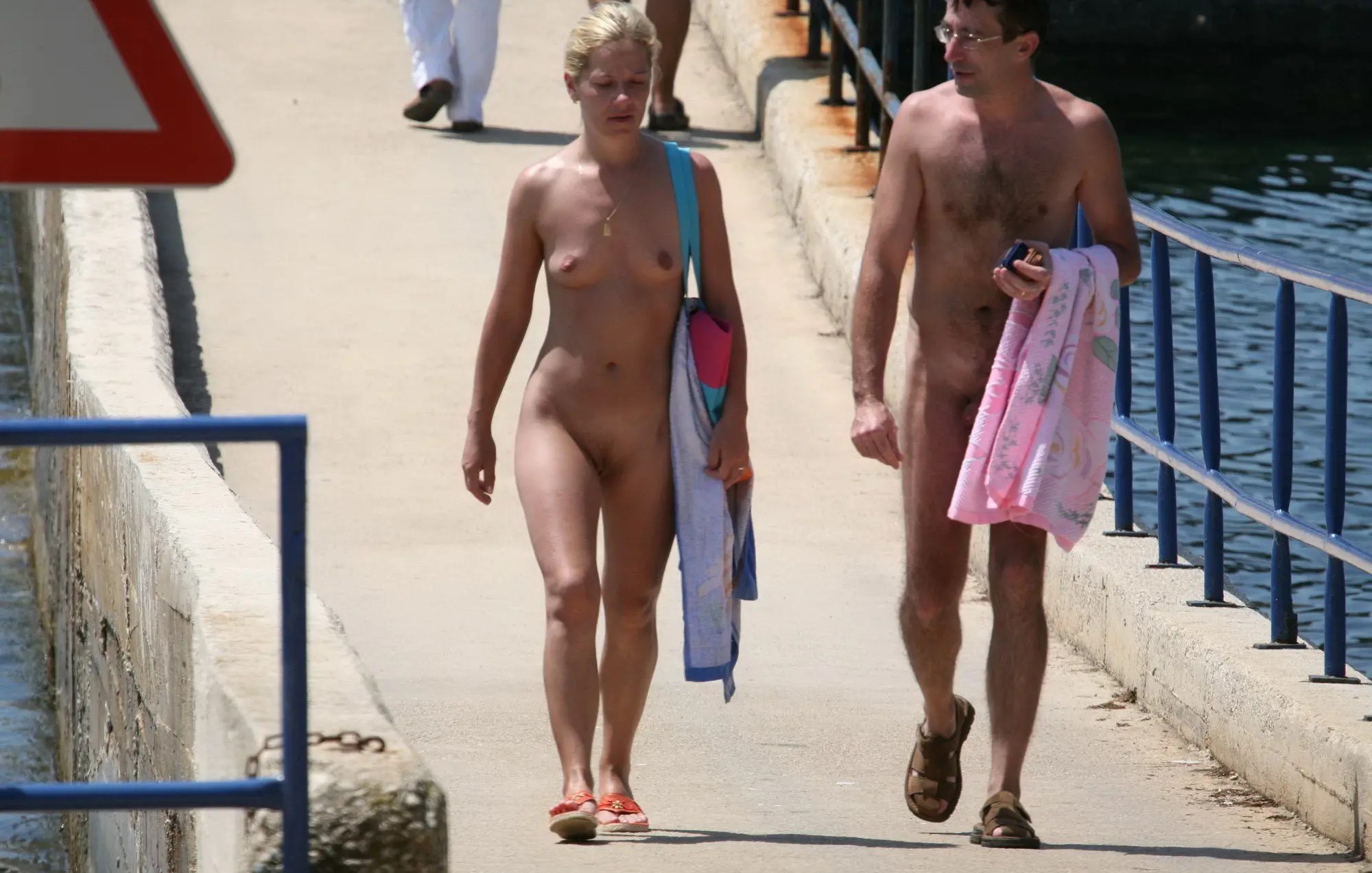 Hot Nude Beaches: Uninhibited Nudists Enjoying the Sun 