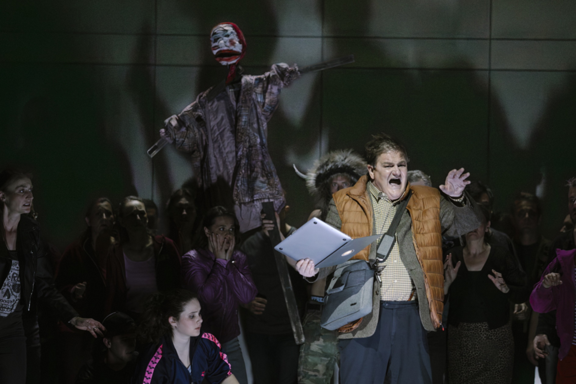 Mosaic Salzburg Easter Festival Scene from Modest Mussorgsky's opera Wink