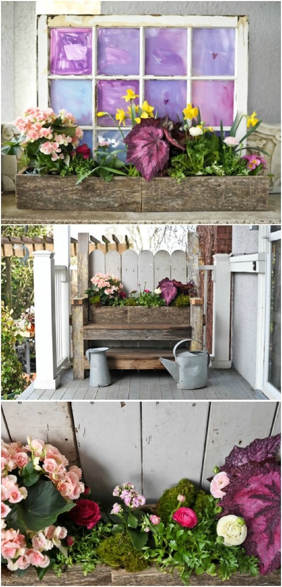 20 Gorgeous Diy Window Flower Box Planters To Beautify Your Home Diy Crafts
