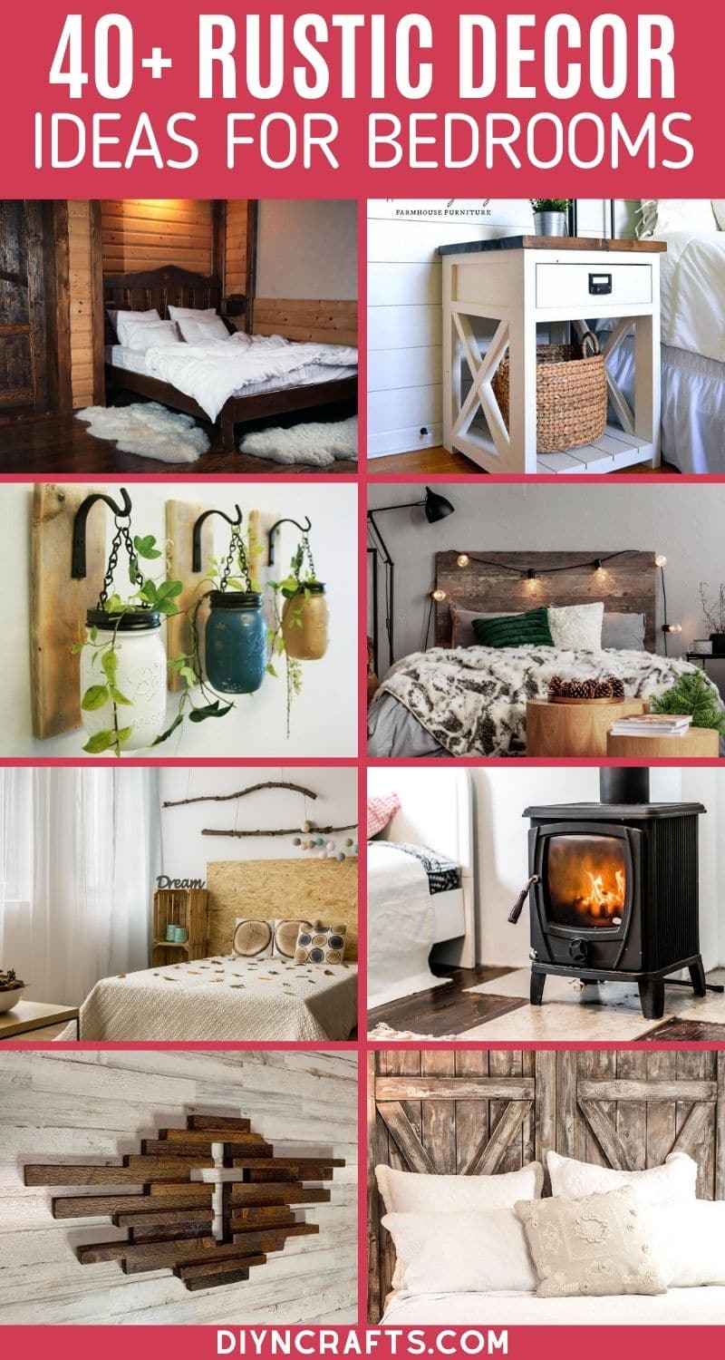 40 Cozy Rustic Decor Ideas For A Bedroom Oasis Diy Crafts