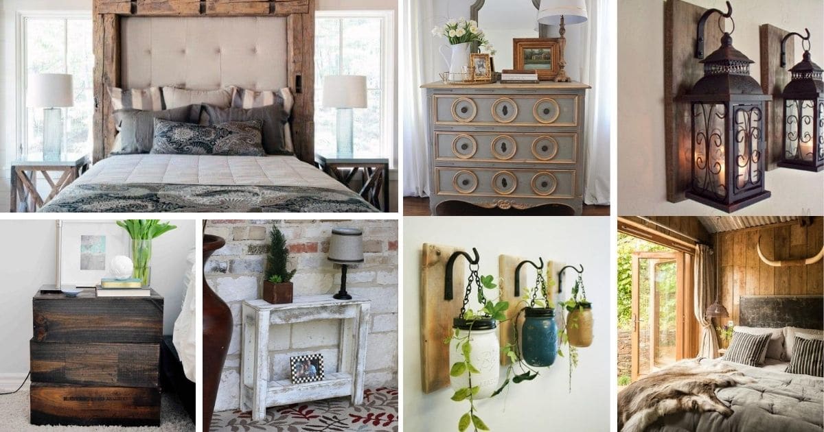 40 Cozy Rustic Decor Ideas For A Bedroom Oasis Diy Crafts
