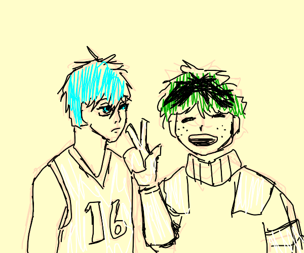 Cinnamoroll and kuromi